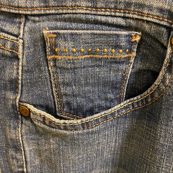 Levis Jeans 14 L Stretch Boot Cut Blue Denim Bootcut 14L - Picture 3 of 9